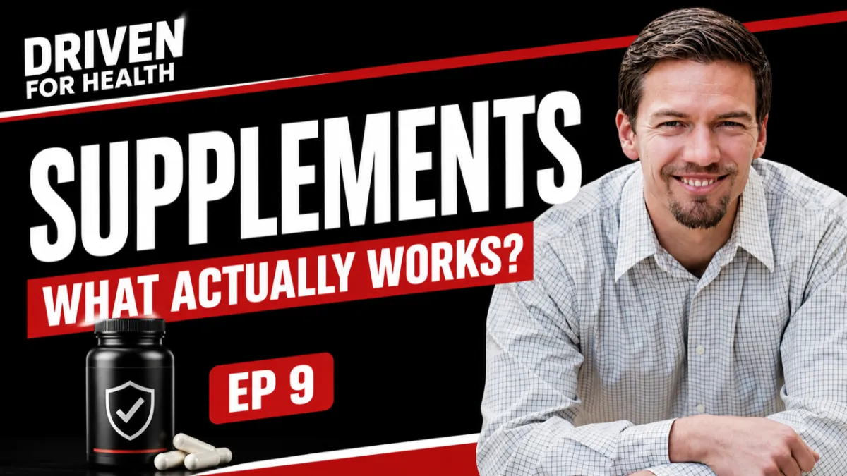 Supplements for Men Over 40: What Works and What's Hype