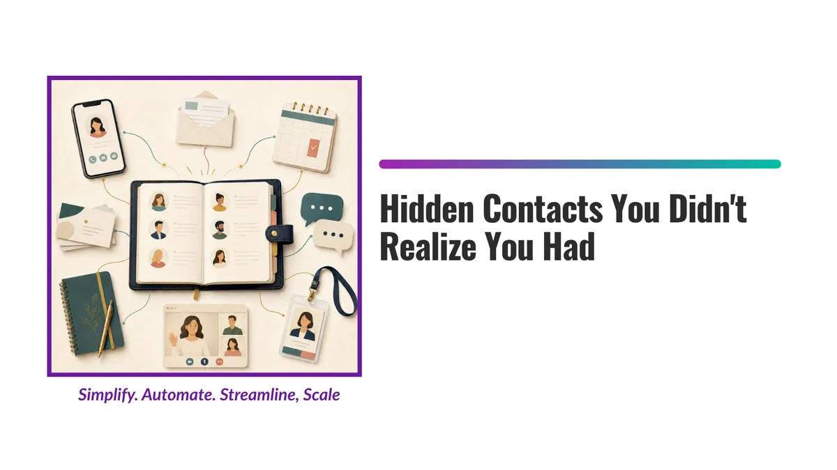 Hidden Contacts You Didn’t Realize You Had