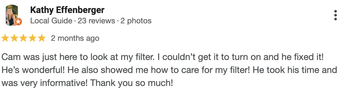 swimming pool service