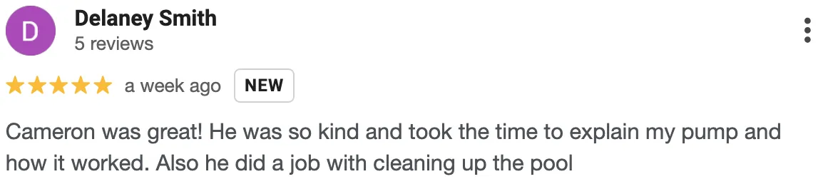 pool service near me