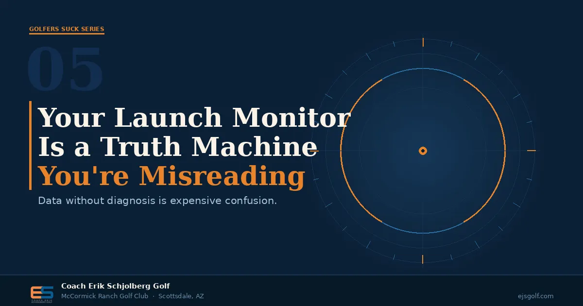 Your Launch Monitor Is a Truth Machine You're Misreading