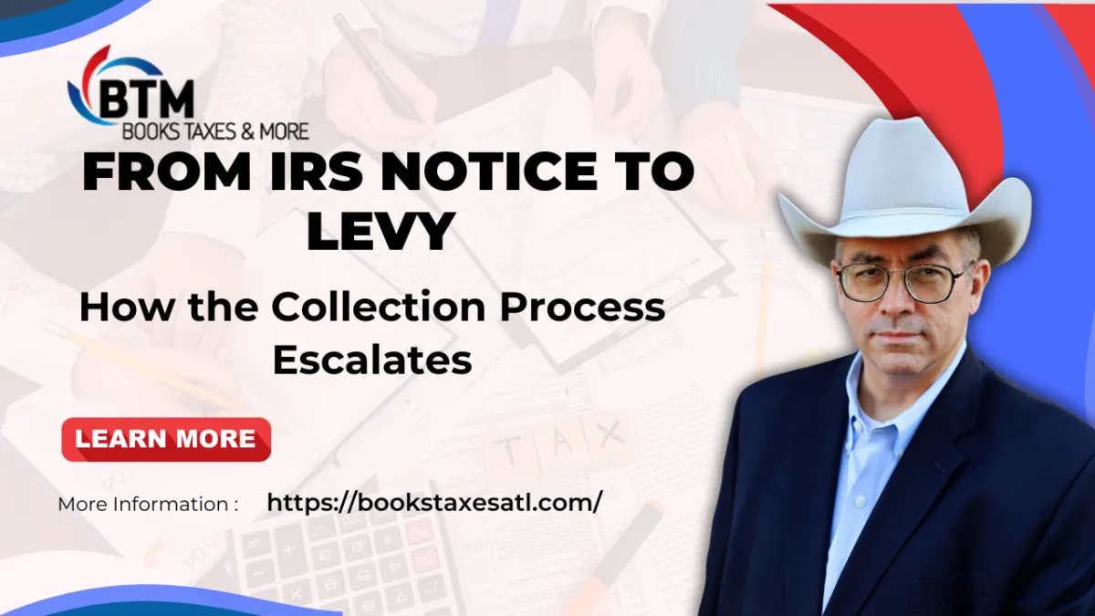 From IRS Notice to Levy: How the Collection Process Escalates
