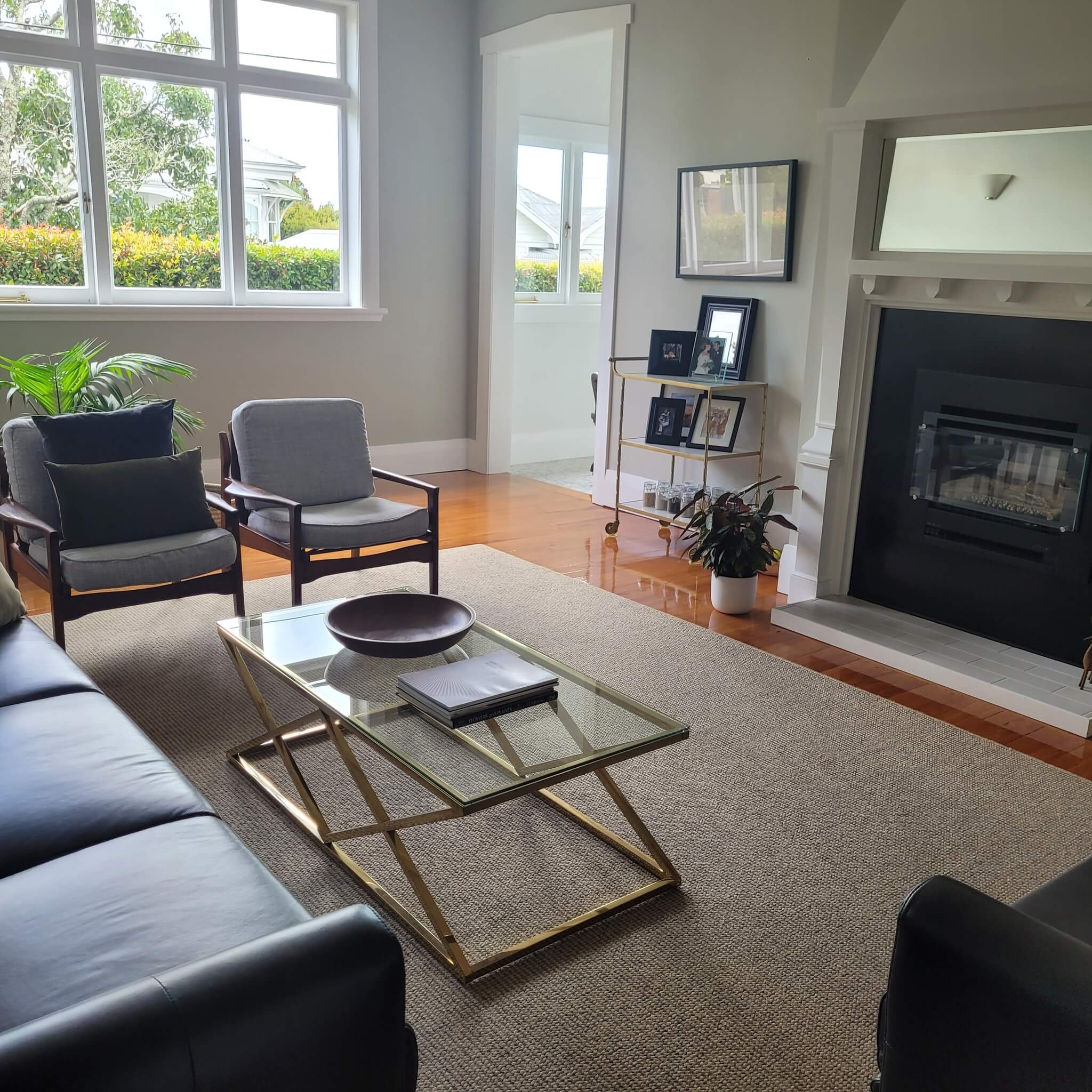 tidy lounge area North Shore Auckland home cleaning service