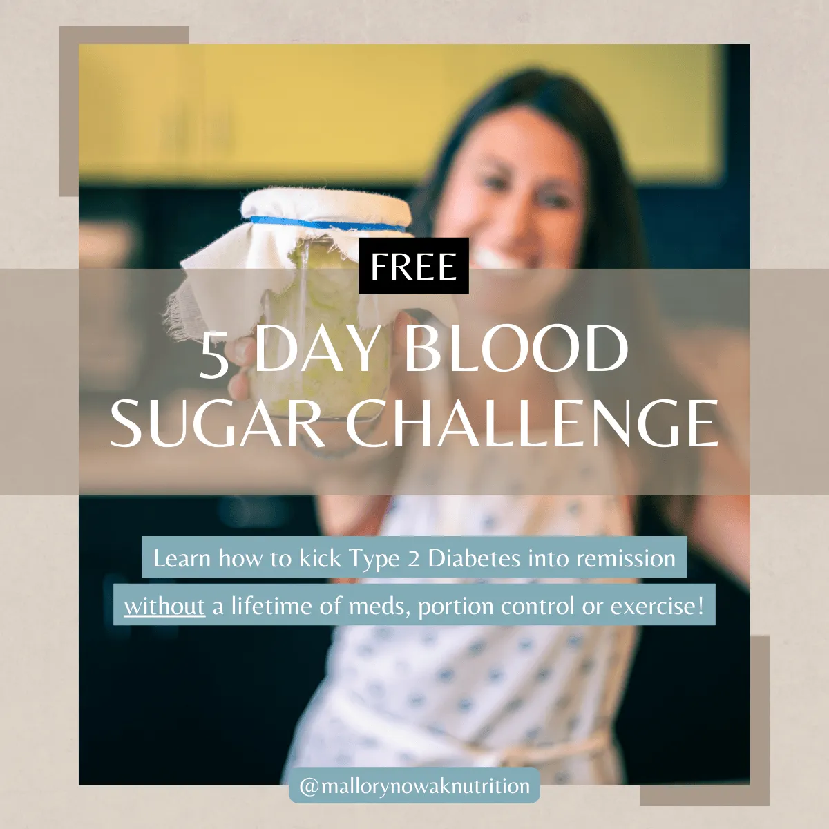 A taste of balanced blood sugar 