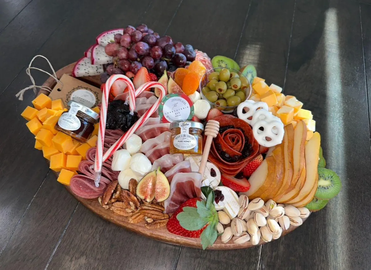 large charcuterie board