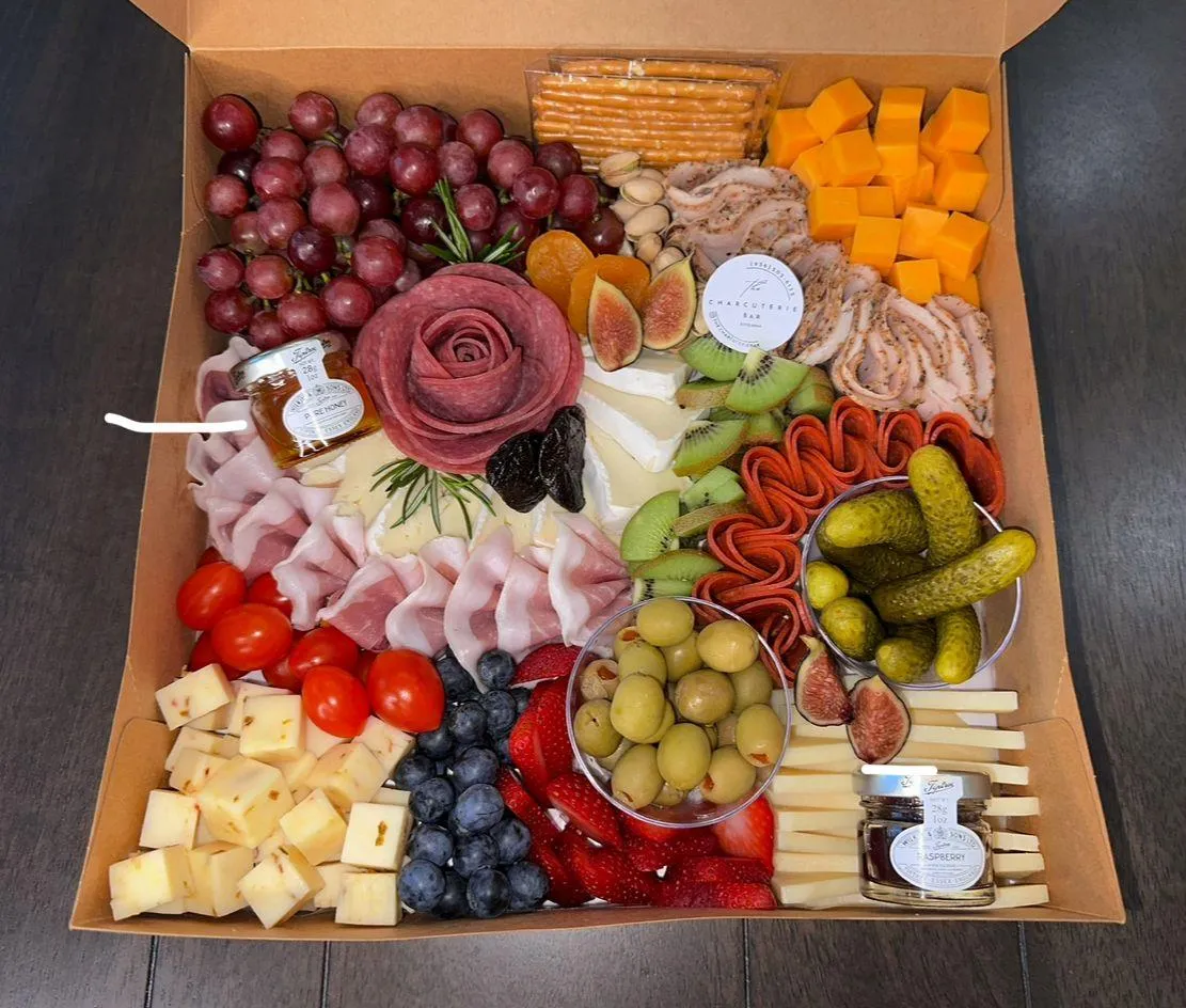 large charcuterie box