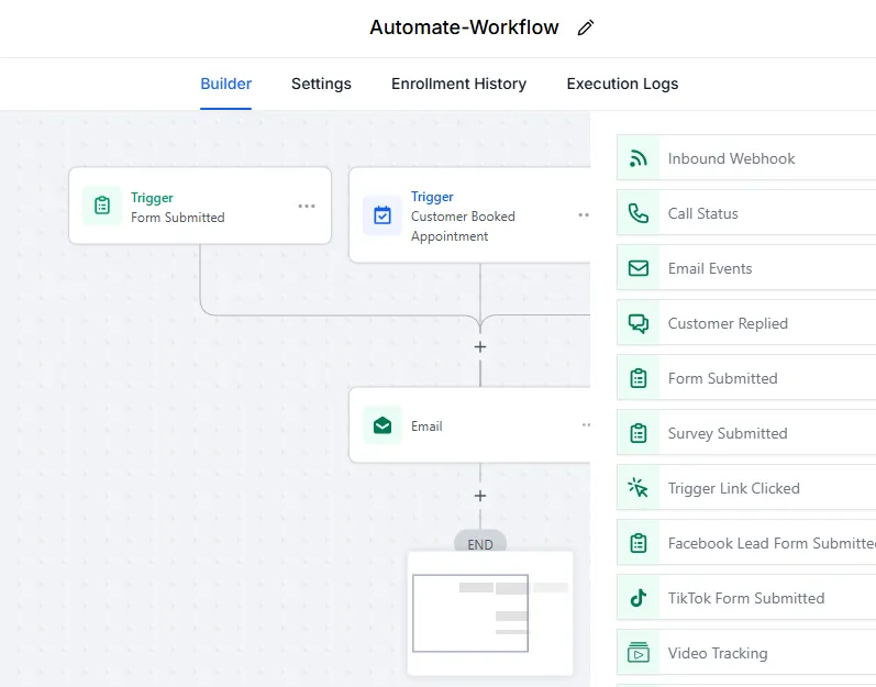 TRIGGANT CRM Automaion