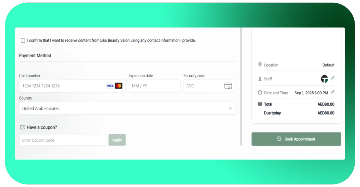 TRIGGANT AI Appointment scheduling