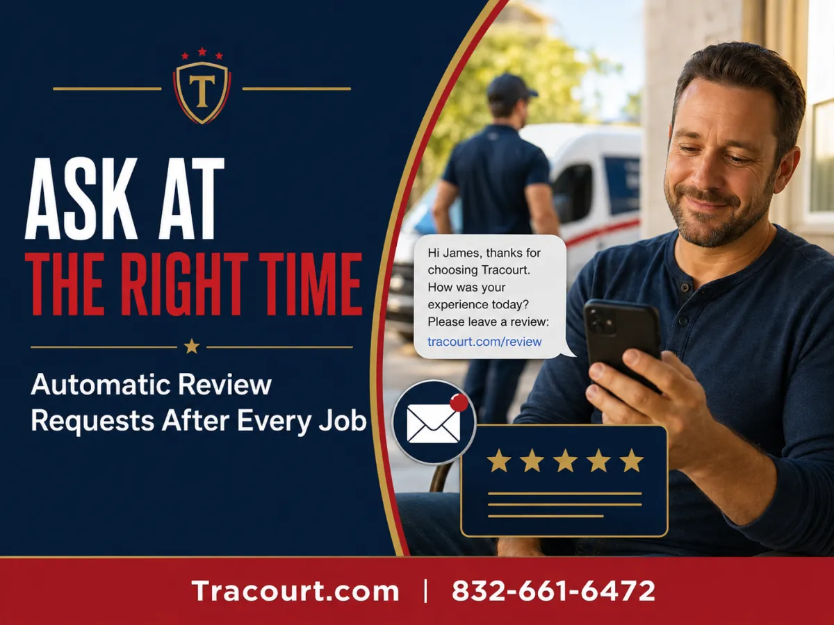 Automatic review request workflow diagram