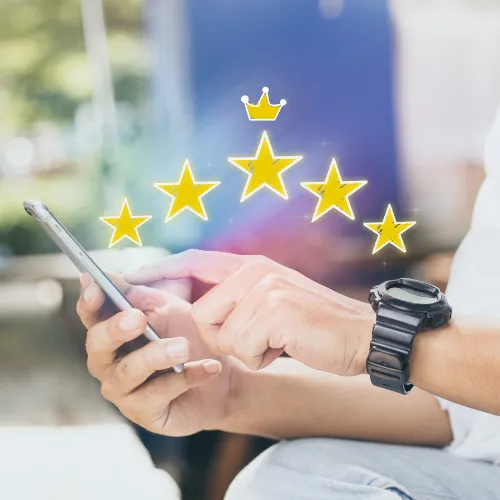 Get more 5 star reviews
