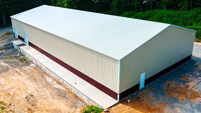 Modern agricultural metal barn in Atlanta, GA