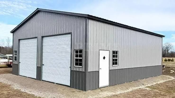 Modern agricultural metal barn in Atlanta, GA
