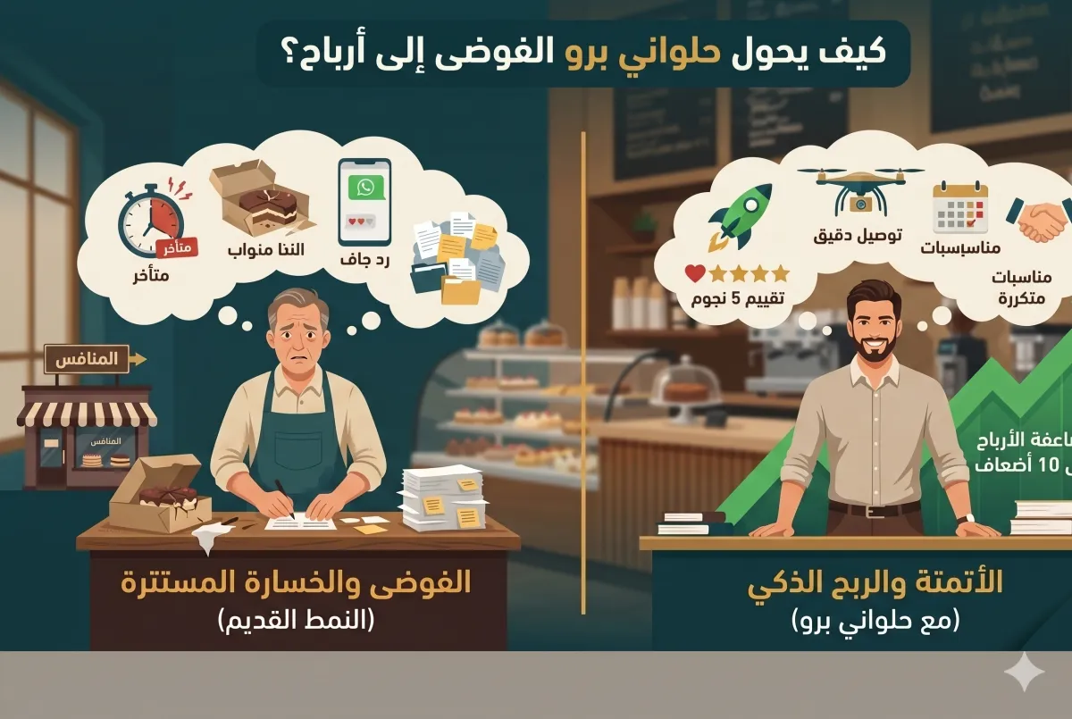 لماذا يخسر بعض محلات الحلويات زبائنها بسبب التوصيل؟