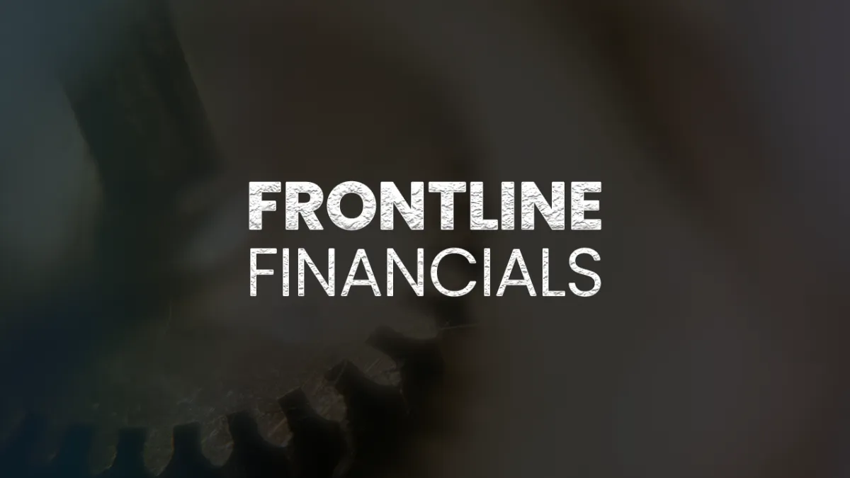 Front line Financials. Interactive lessons