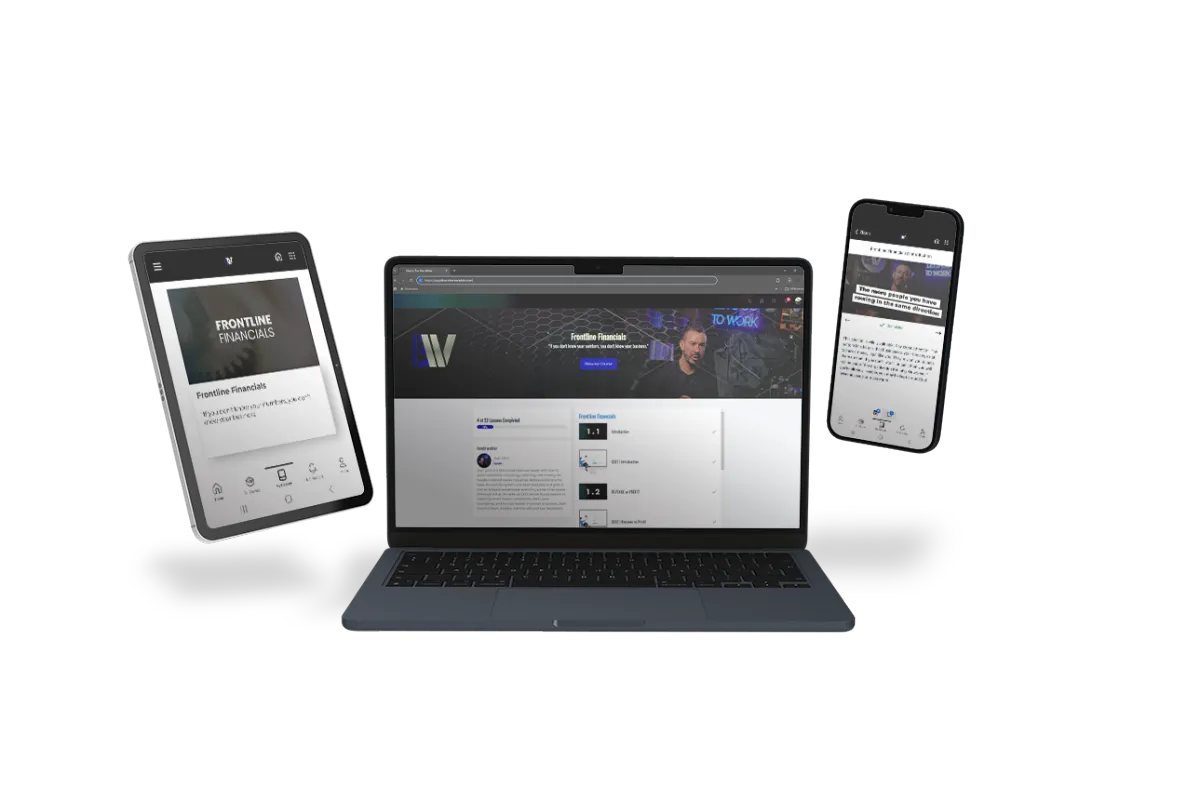 Frontline Financials Financial Accumen Training app