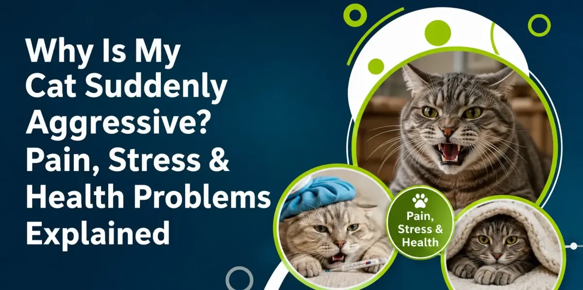 Why Is My Cat Suddenly Aggressive? Pain, Stress & Health Problems Explained