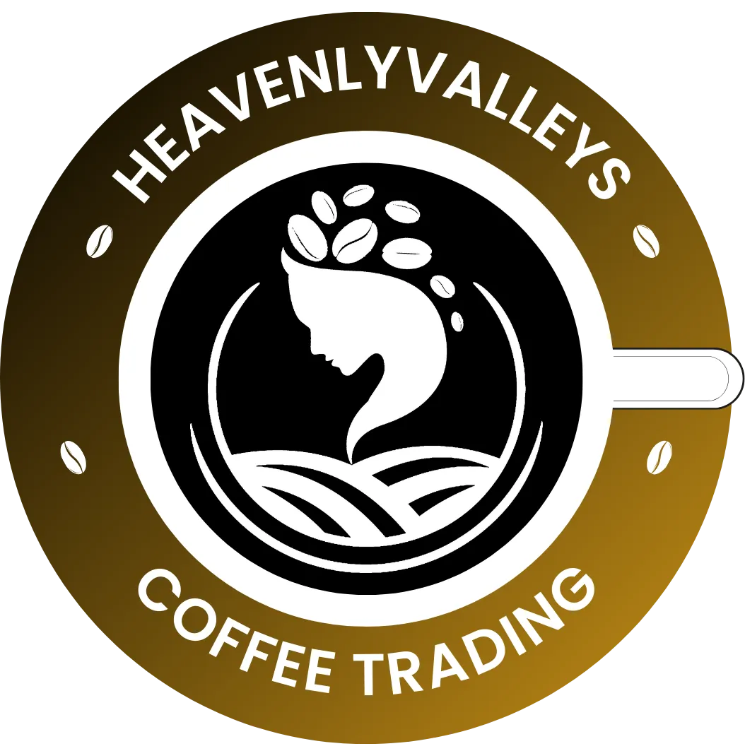 Heavenly Valleys Coffee Trading - Premium Coffee Brand Logo