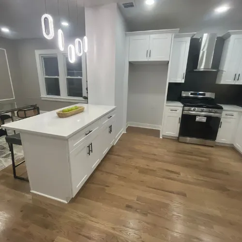 Whole house remodel in Chapel Hill with open layout and updated living space