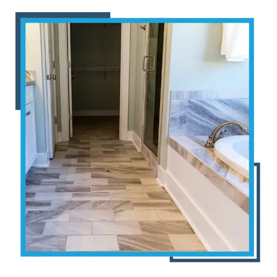 Interior home remodeling with bright living space updates