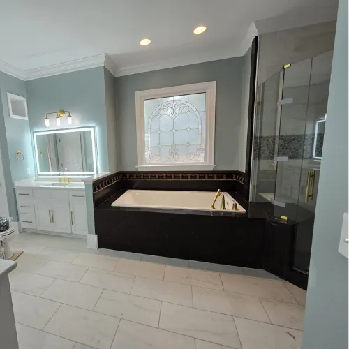 Fresh bathroom remodeling design in Raleigh, NC