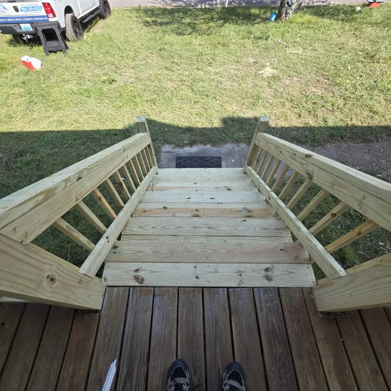 Composite deck design for outdoor living in Durham, NC