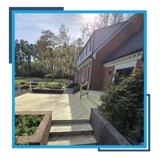 Screen porch installation project completed in Durham, NC