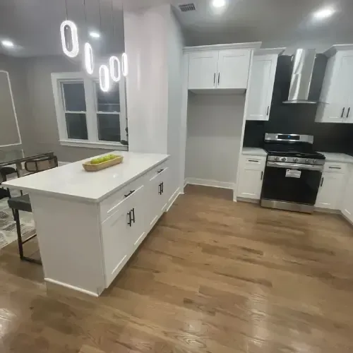 Whole house remodel in Chapel Hill with open layout and updated living space