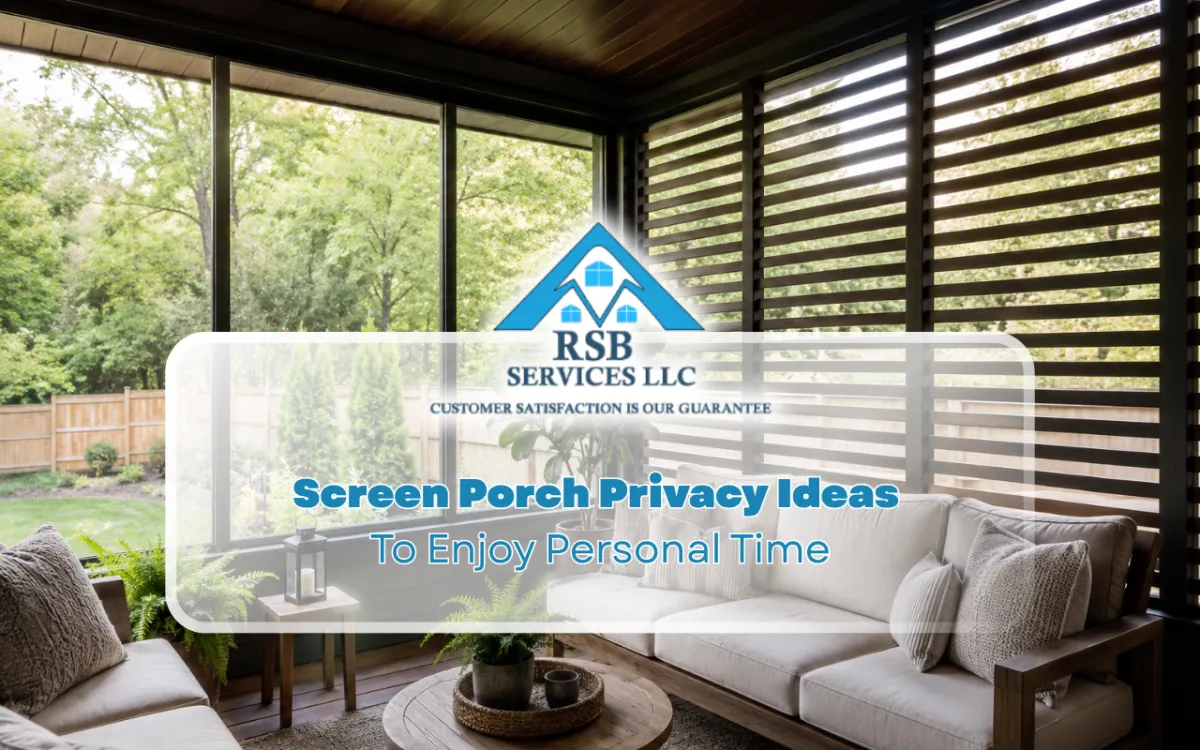 Screen Porch Privacy Ideas for Better Outdoor Comfort