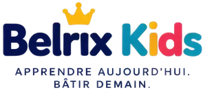 [LOGO BELRIX KIDS] Belrix Kids - Apprendre aujourd'hui. Bâtir demain.
