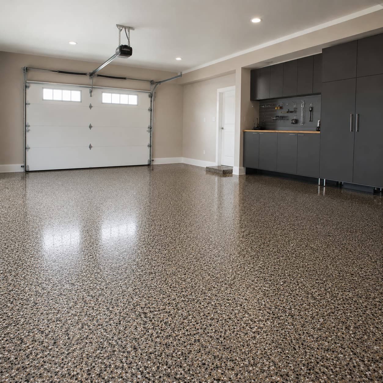 Epoxy Flake Flooring in Minnesota