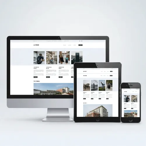 a laptop computer sitting on top of a wooden table