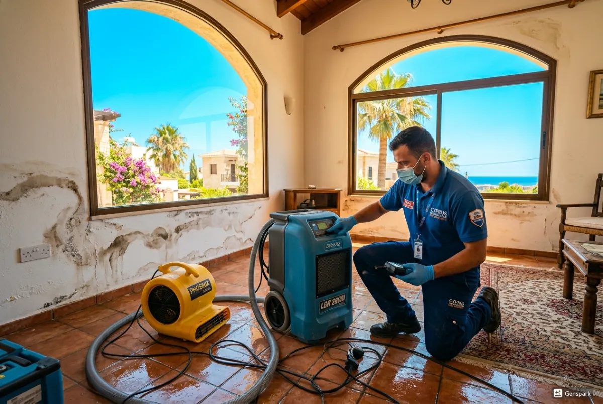 Water Damage in Cyprus: Waiting for Summer? Why We Recommend Drying - Copy