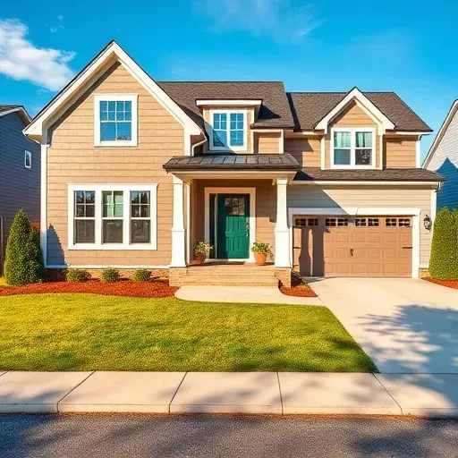 Renovated Cary, NC home with modern façade, fresh paint, new siding, updated windows, manicured lawn, and welcoming porch.