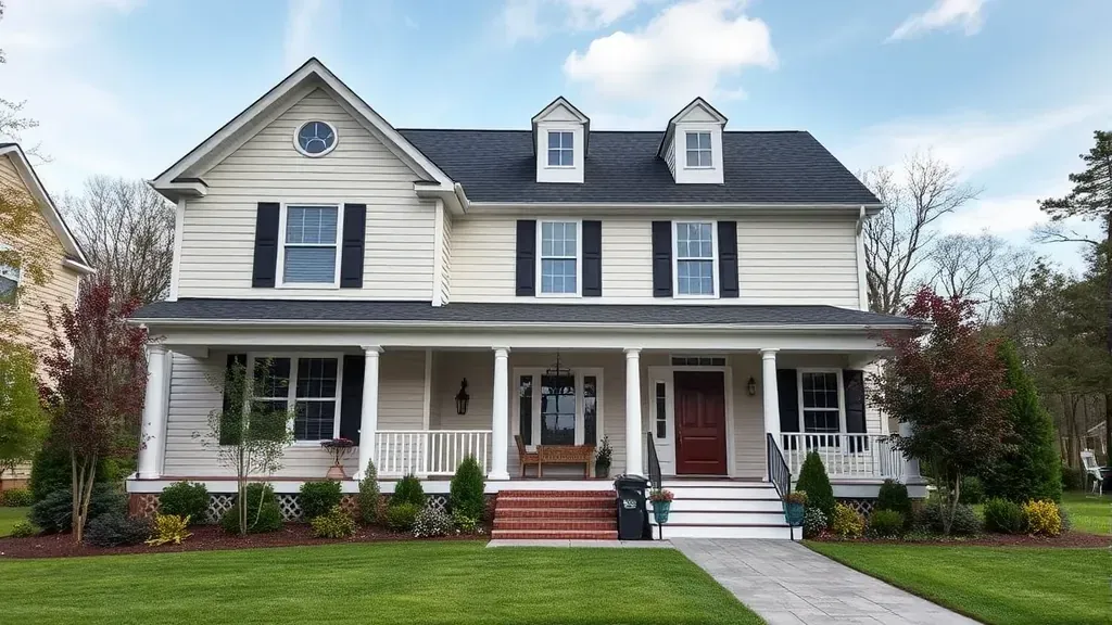 Beautiful home renovation in Wake Forest, NC showcasing modern upgrades and fresh paint in a welcoming neighborhood.