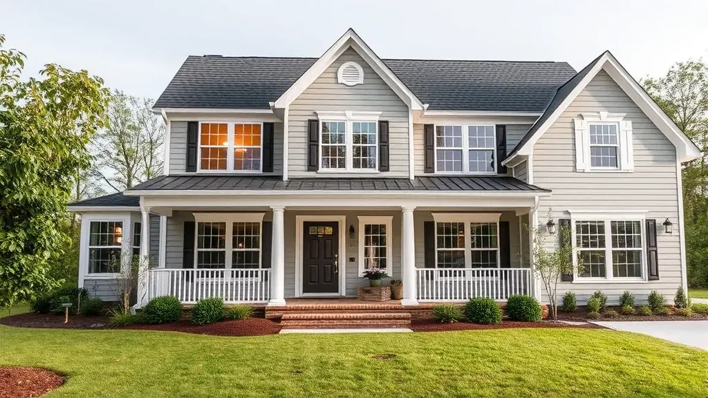 Home Renovation in Louisburg, NC showcasing a modern kitchen transformation with new cabinets and countertops.