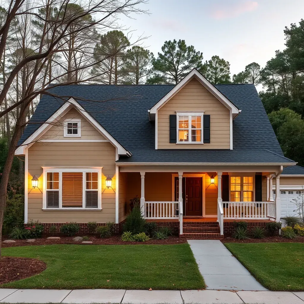 Home Restoration & Remodeling in Dunn, NC, showcasing before and after images of kitchen and bathroom renovations.