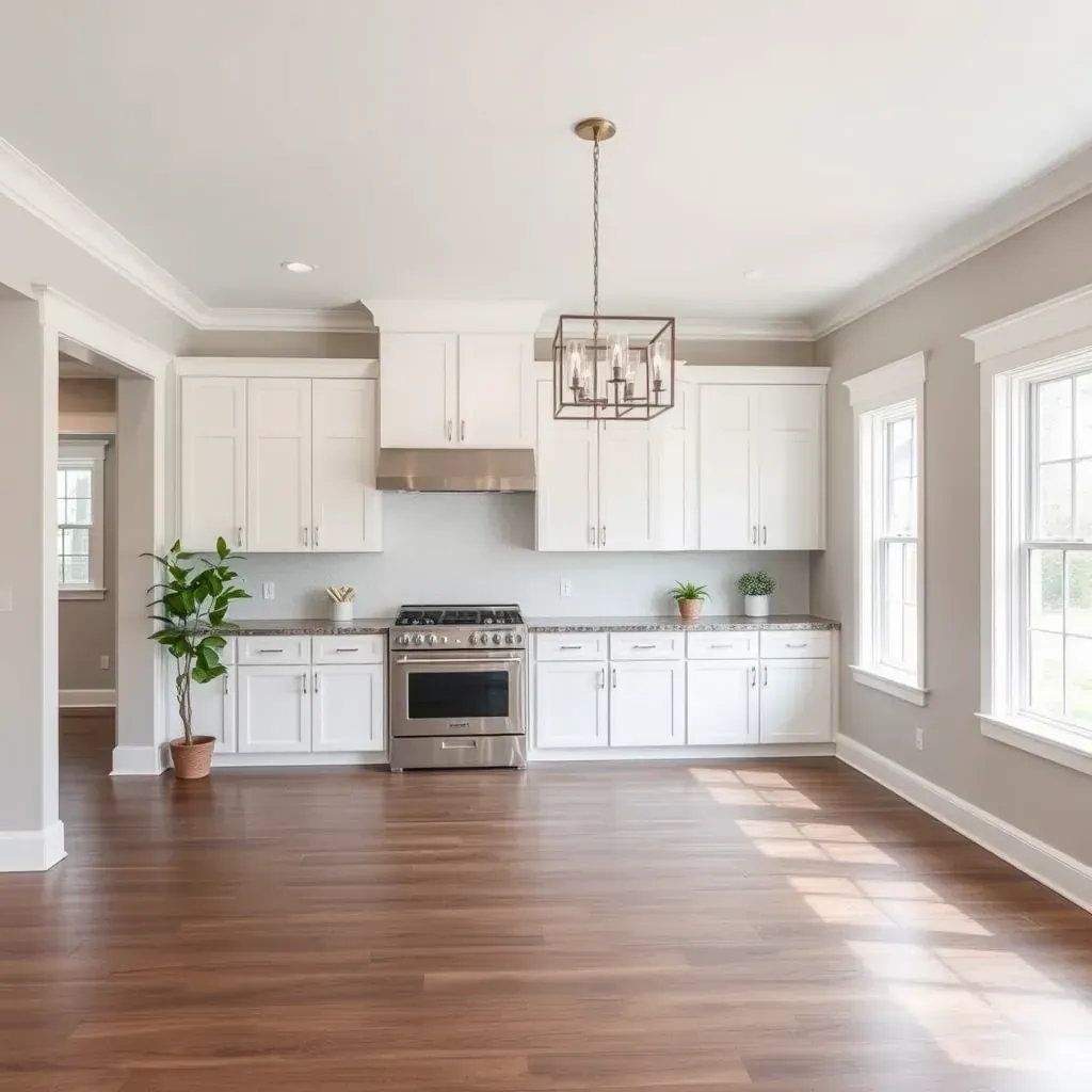 Charming Louisburg, NC home with new siding, modern windows, restored porch, landscaped yard, and ongoing outdoor renovation.
