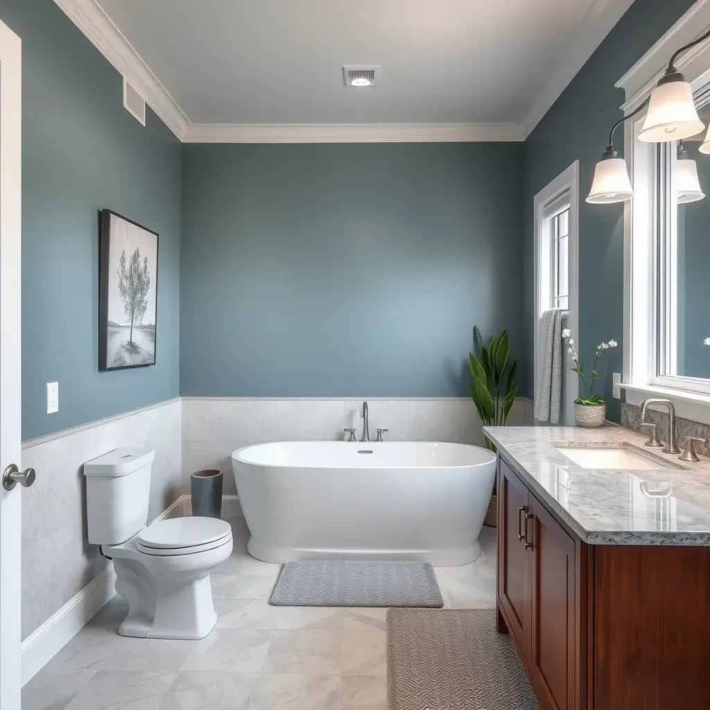 Bathroom remodeling projects in Raleigh, NC showcasing modern designs and expert craftsmanship.