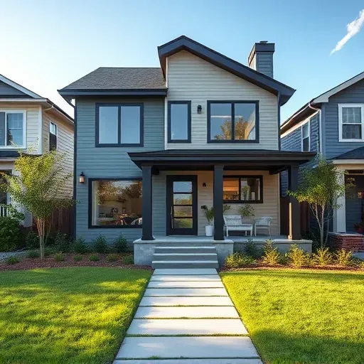 Recently renovated modern home in Raleigh, NC with energy-efficient windows, lush yard, stylish porch, and vibrant neighborhood.