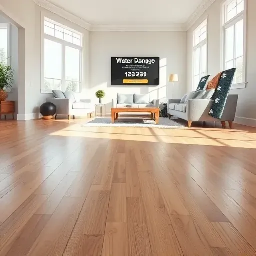 Restored Creedmoor, NC living room showcasing flooring, walls, and furniture after water damage repair.