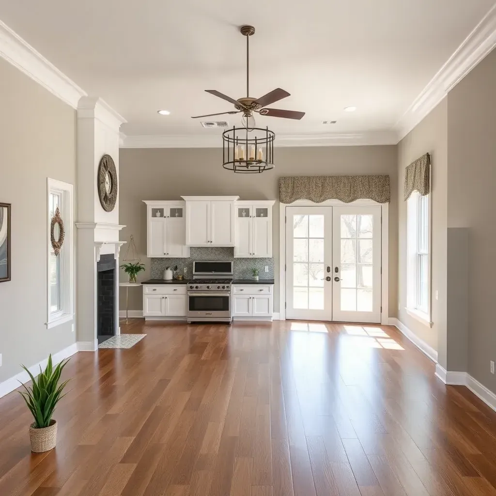 Beautifully renovated Youngsville, NC home with fresh siding, modern windows, lush yard, and updated porch on a sunny day.