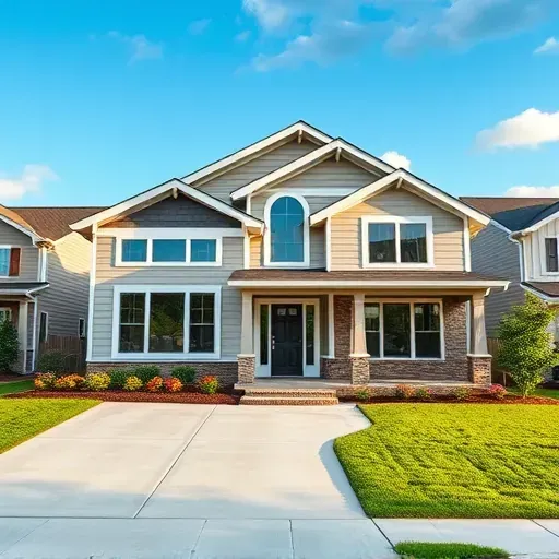 Recently renovated Youngsville, NC home with modern exterior, lush yard, and attractive landscaping in a suburban setting.