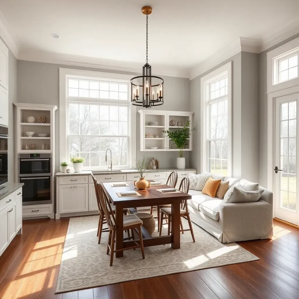 Home Restoration & Remodeling in Durham, NC, showcasing a modern kitchen renovation with stylish cabinetry and sleek appliances.