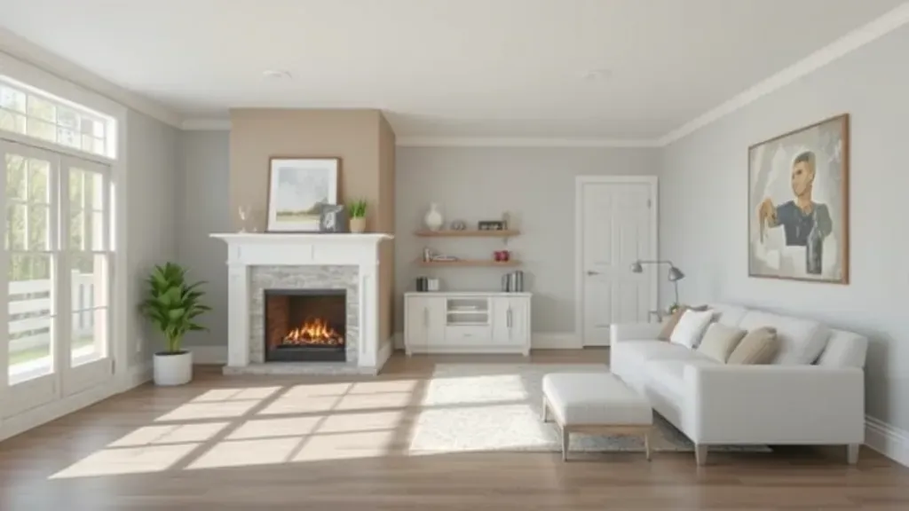 Home renovation in Butner, NC showcasing a modern kitchen, new flooring, and updated fixtures for a fresh look.