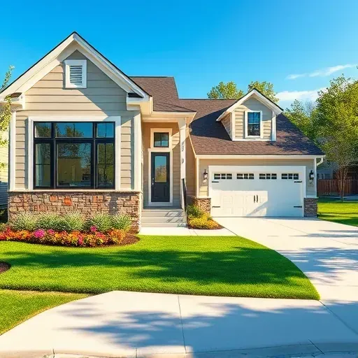 Modern renovated Wendell, NC home with sleek siding, large windows, lush yard, and a clean driveway on a sunny day.