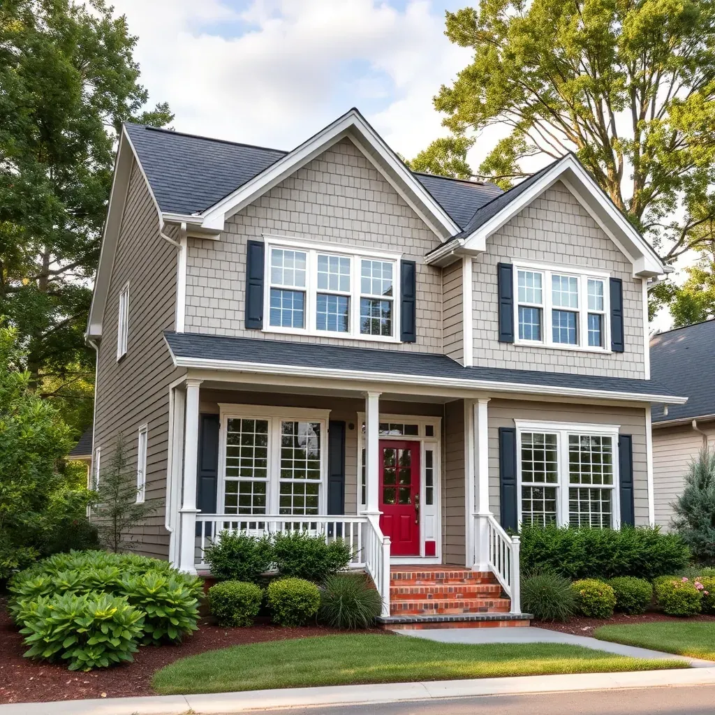 High-quality Raleigh NC home siding to enhance curb appeal and exterior durability.