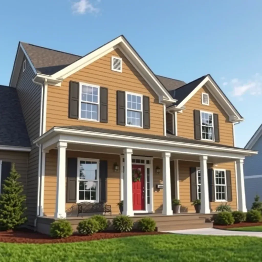 High-quality Raleigh siding options in various styles and colors for durable, aesthetic home exteriors.