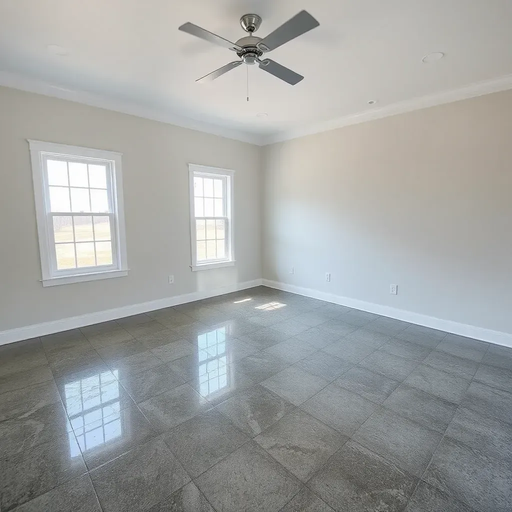 Water damage in Benson, NC home showing buckled floors, mold, wet carpet, dehumidifiers, fans, and restoration tools.