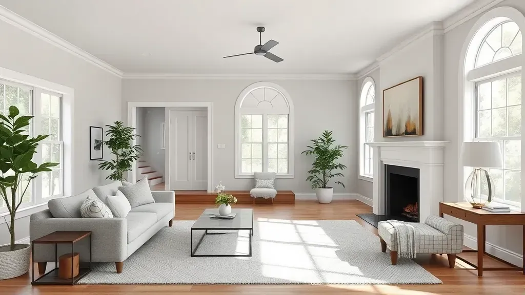Home Renovation in Raleigh, NC - Modern kitchen with granite countertops and new cabinets. Bright, inviting space.