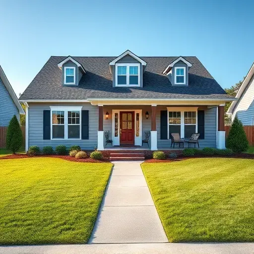 Beautifully renovated Dunn, NC home with modern siding, new windows, lush lawn, stylish driveway, and inviting front porch.